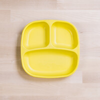 Re-Play Divided Plate - Yellow