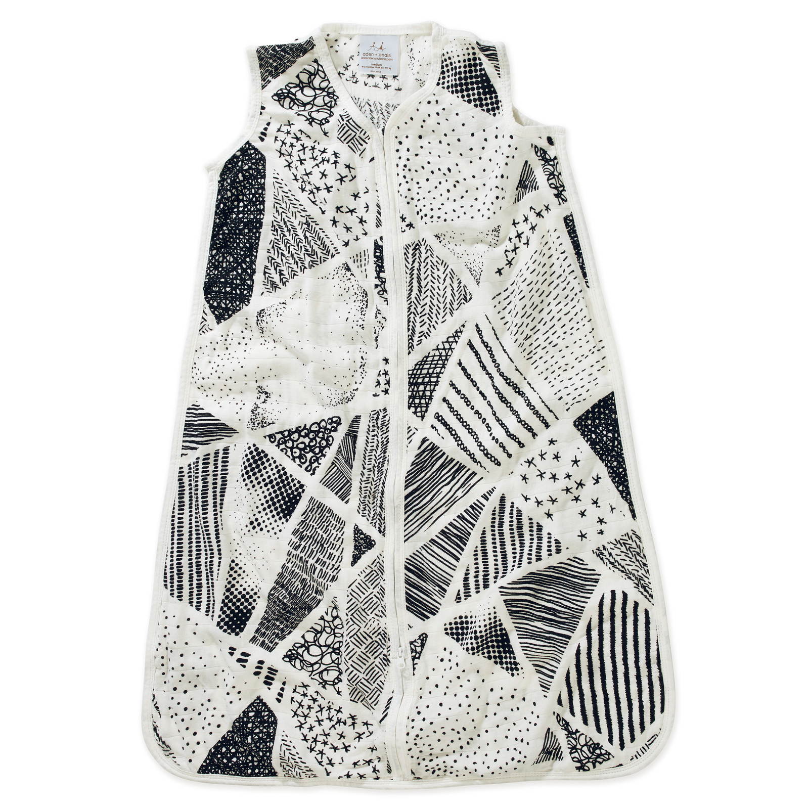 Aden + Anais Bamboo Sleeping Bag 0.5 TOG Midnight (medium) eBay