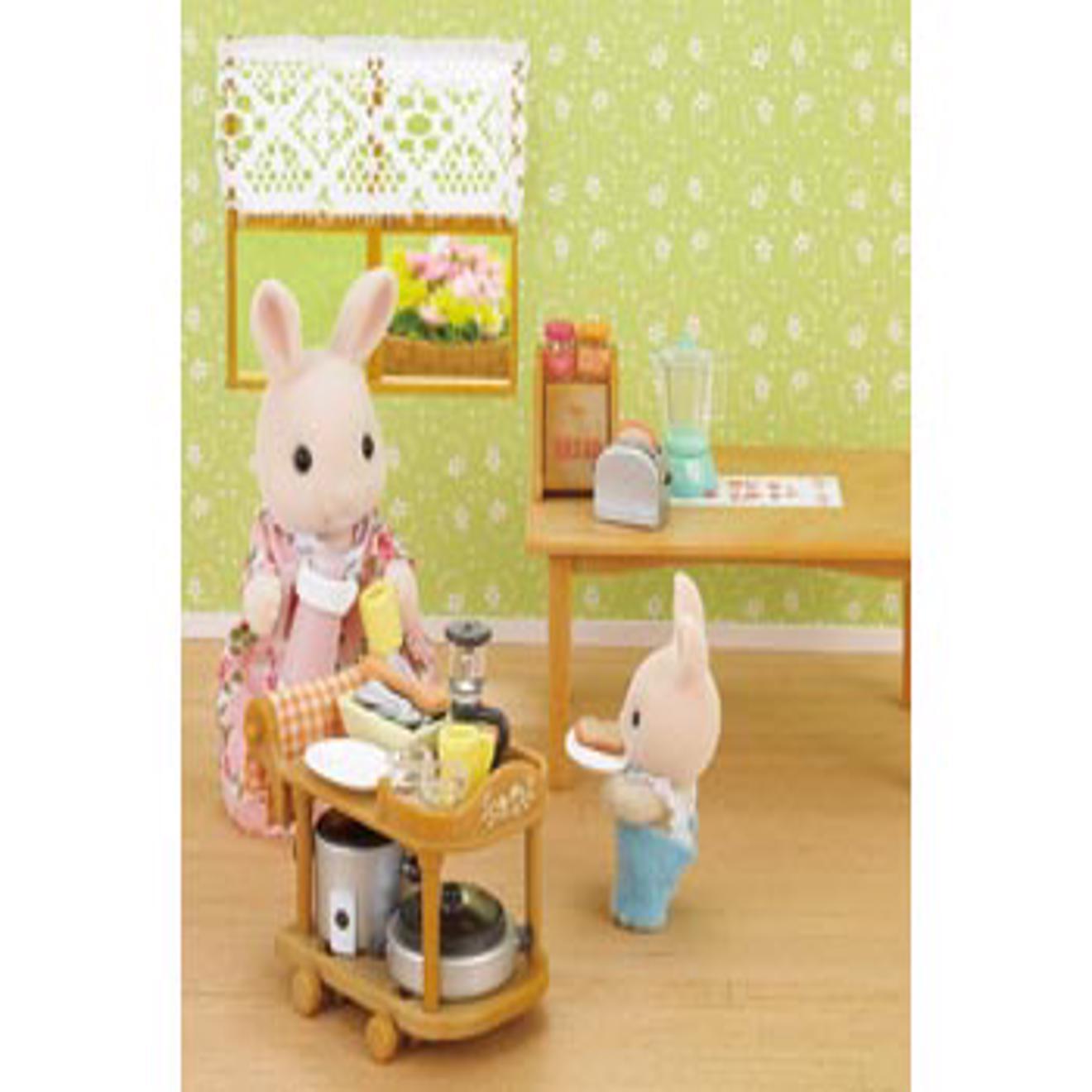 sylvanian cooking set