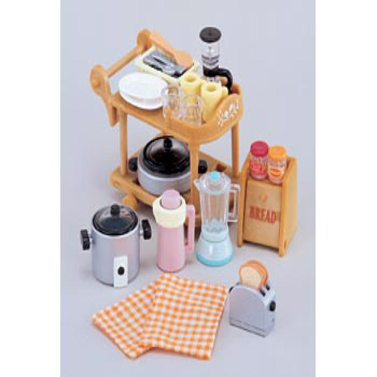 sylvanian cooking set