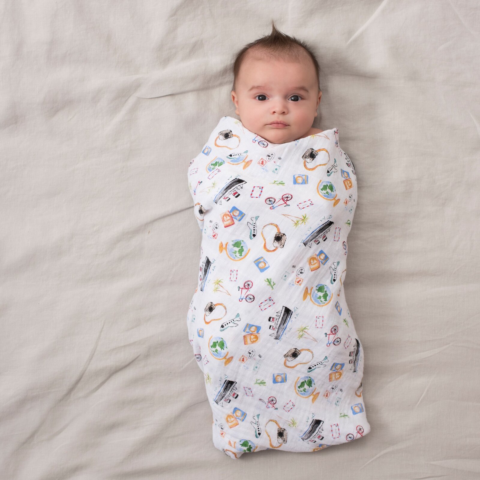 Aden + Anais Classic Swaddle Wrap 4pk Around The World eBay
