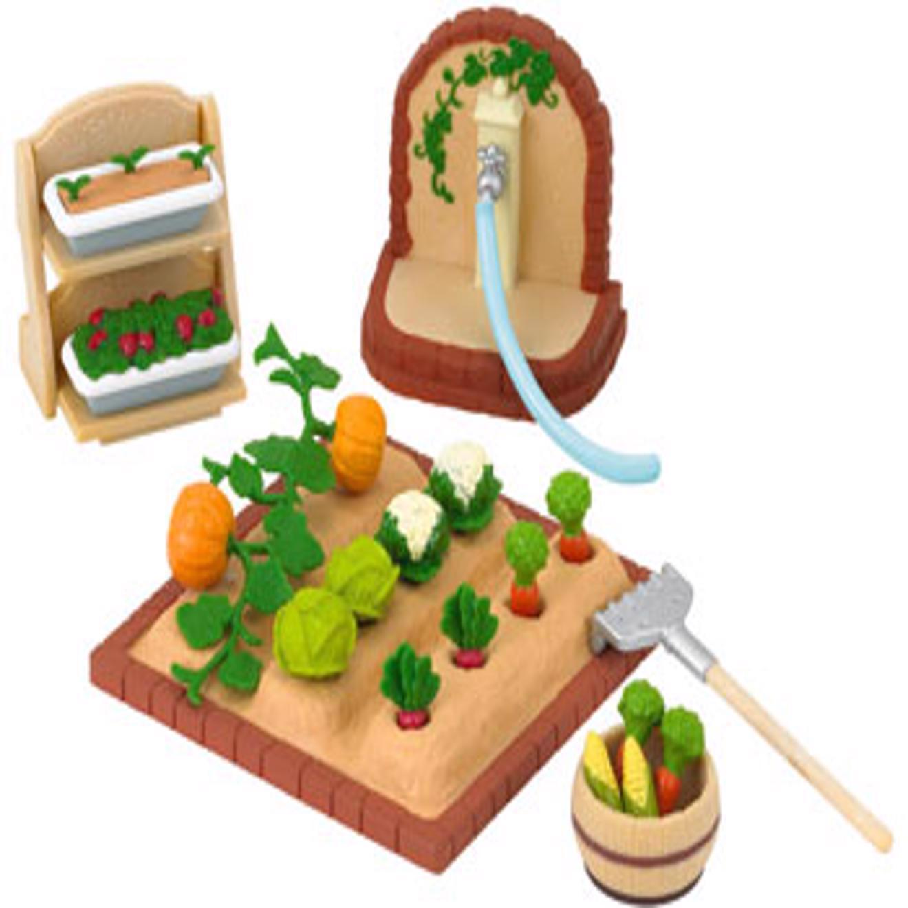 sylvanian families garden party set