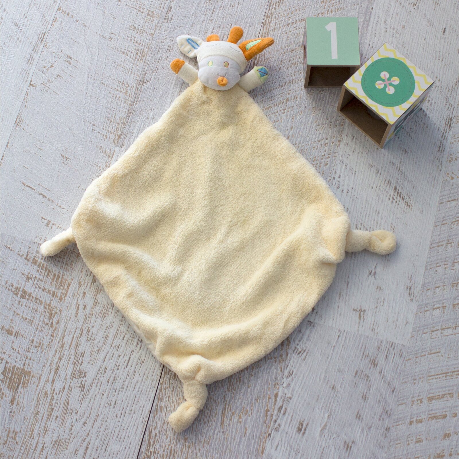bubba blue giraffe security blanket