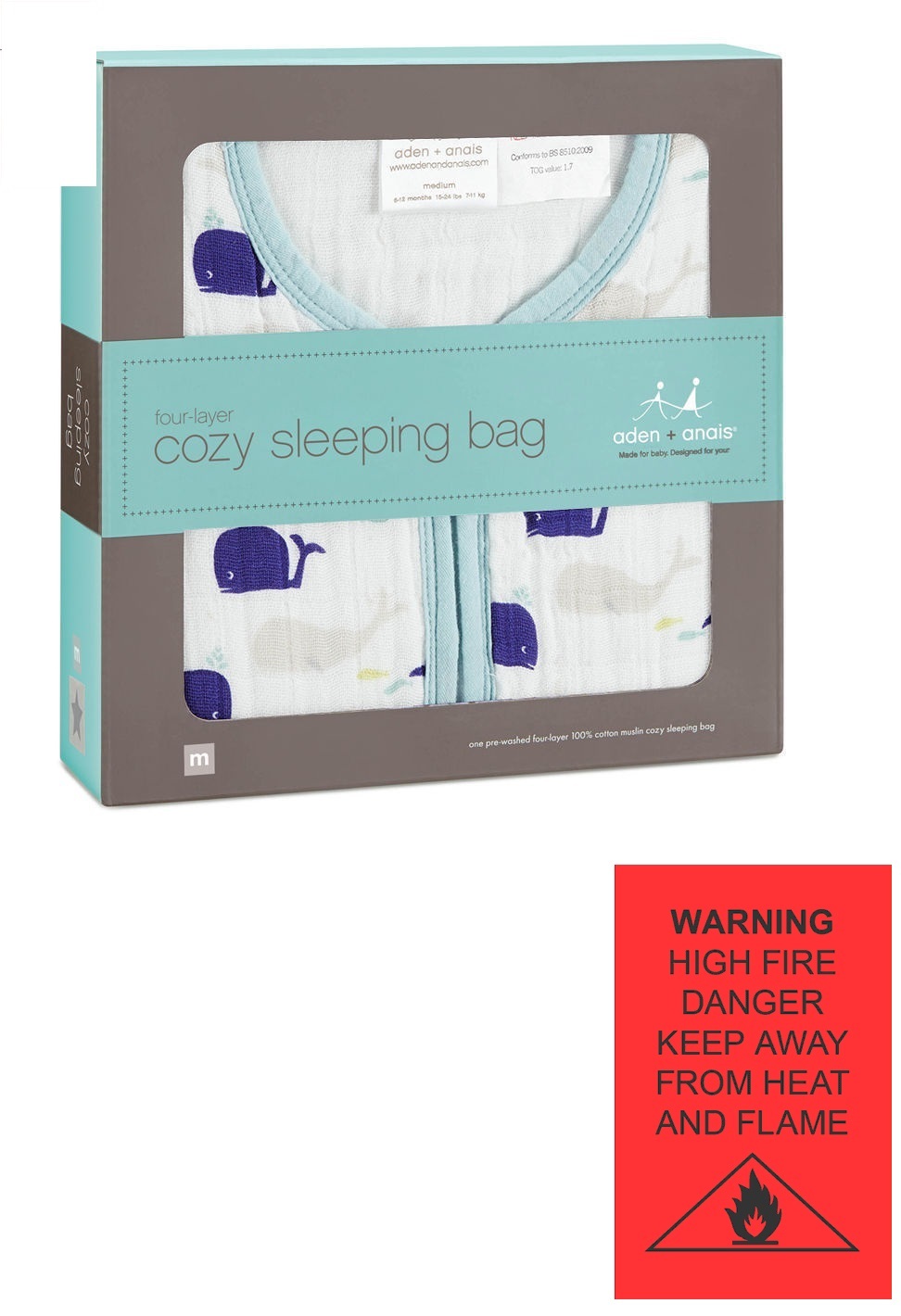 aden and anais cozy sleeping bag