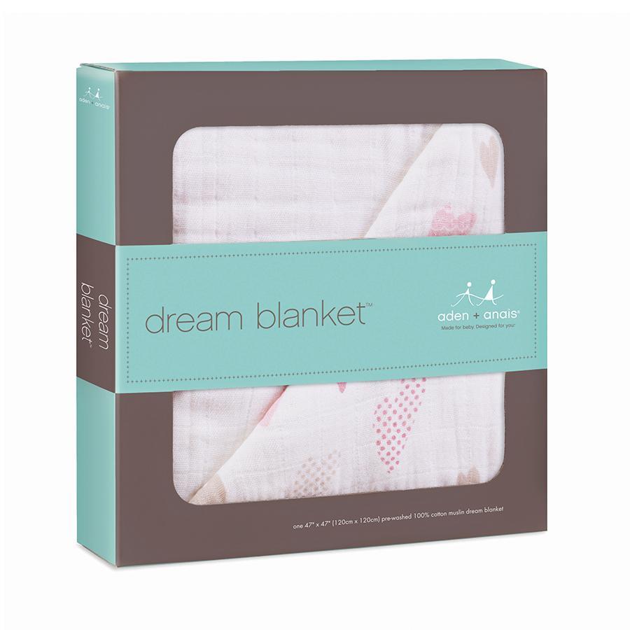 Aden + Anais Classic Dream Blanket Heartbreaker