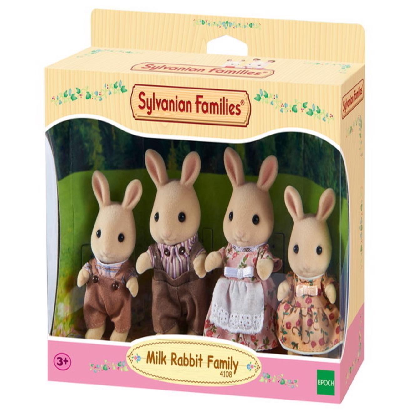 Sylvanian Families Milk Rabbit Family SF4108