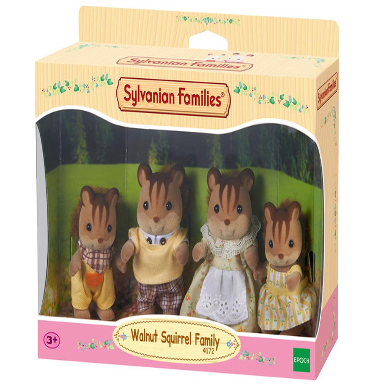 Sylvanian Families Walnut Squirrel Family SF4172