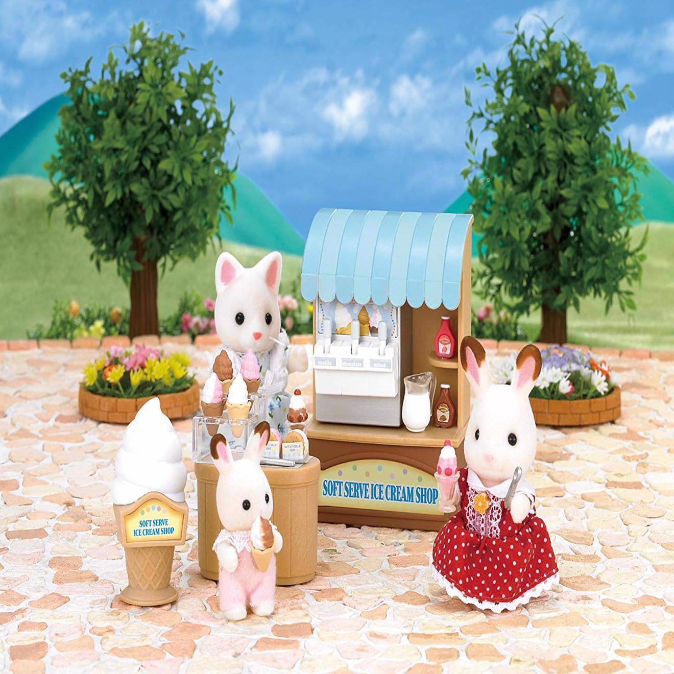 sylvanian families pizza parlour