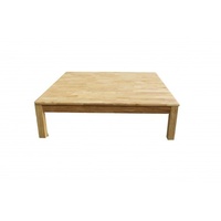QToys Plantation Timber Low Square Table 100 cm