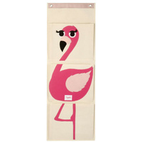 3 Sprouts Wall Organiser - Pink Flamingo
