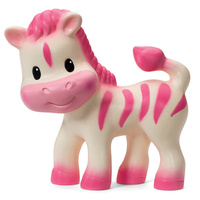 Infantino Go Gaga - Baby Teether Squeeze & Teethe Zebra