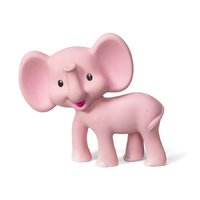 Infantino Go Gaga - Baby Teether Squeeze & Teethe Elephant Pink Kikki BPA Free