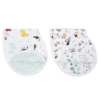 Aden + Anais Classic Burpy Bibs 2pk - Around the World