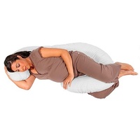 Baby Studio - Body Pillow with chevron grey pillow case