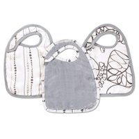 Aden + Anais Bamboo Snap Bibs 3pk - Moonlight