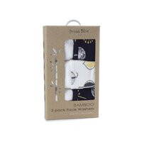 Bubba Blue Face Washers 3pk - Night Sky