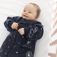 Bubba Blue Navy Wish Upon a Star 2.5 Tog Convertible Sleeping Bag 12-24 months
