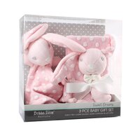 Bubba Blue Sweet Dreams 3pcs Baby Gift Set - Pink