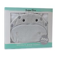 Bubba Blue Zoo Animal Novelty Towel - Hippo