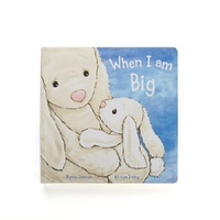 Jellycat Board Book - When I am Big Bashful Bunny Book