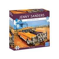 Blue Opal Deluxe Jigsaw Puzzle 1000 piece Jenny Sanders Ute Muster