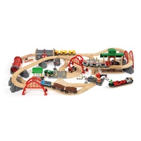 BRIO Set - Deluxe Railway Set, 87 pieces