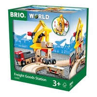 BRIO Station - Freight Goods Station, 6 pieces