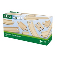 BRIO Tracks - Expansion Pack Beginner, 11 pieces