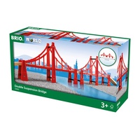 BRIO Bridge - Double Suspension Bridge, 5 pieces