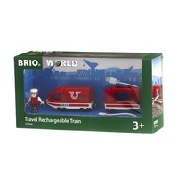 BRIO Train - Travel Rechargeable Train, 4 pieces