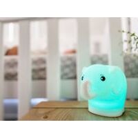 Baby Studio Soft Silicon Night Light - Elephant