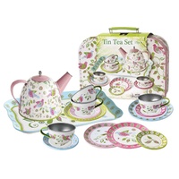 Kaper Kidz - Bird Tin Tea Set Suitcase