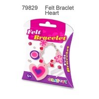 Kaper Kidz - Felt Bracelet- Heart