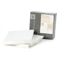 Bloom Alma Papa Fitted Sheets Coconut White