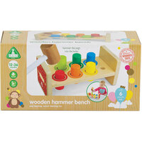 Early Learning Centre Wooden Hammer Bench