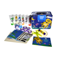 Jarmelo - Children Finger Paint Kit (Blue)