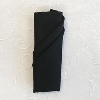 Wedding & Event Linen - Quality Polyester Napkins 50cm - Black