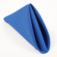 Wedding & Event Linen - Quality Polyester Napkins 50cm - Royal Blue