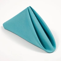 Wedding & Event Linen - Quality Polyester Napkins 50cm - Turquoise