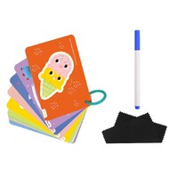 Tooky Land Tracing Shapes Flash Cards