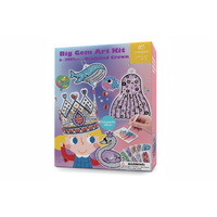 Tooky Land Lets Craft - Big Gem Art Kit - Diamond Crown