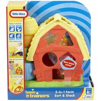 Little Tikes Basic Trainers 2-in-1 Farm Sort & Stack