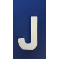 Wooden Alphabet Letter - Medium Upper Case 15cm "J"