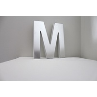Mirror Alphabet Letter Large Upper Case 20cm "M"
