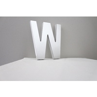 Mirror Alphabet Letter Large Upper Case 20cm "W"