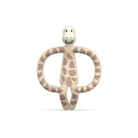 Matchstick Monkey Animal Teether - Giraffe Anti Microbial