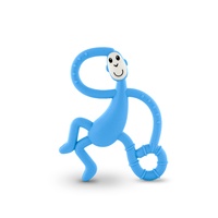 Matchstick Monkey Dancing Monkey Teether - Baby Blue