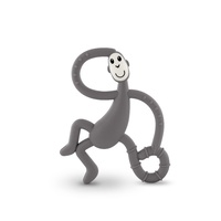 Matchstick Monkey Dancing Monkey Teether - Grey