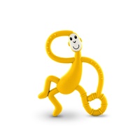 Matchstick Monkey Dancing Monkey Teether - Yellow