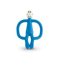 Matchstick Monkey Teething Toy and Gel Applicator - Blue